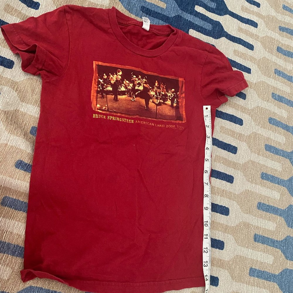 Vintage Bruce Springsteen American Land Tour T